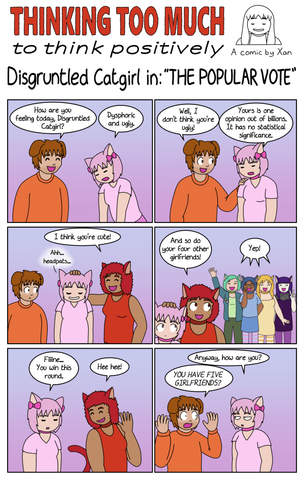 Disgruntled Catgirl 2