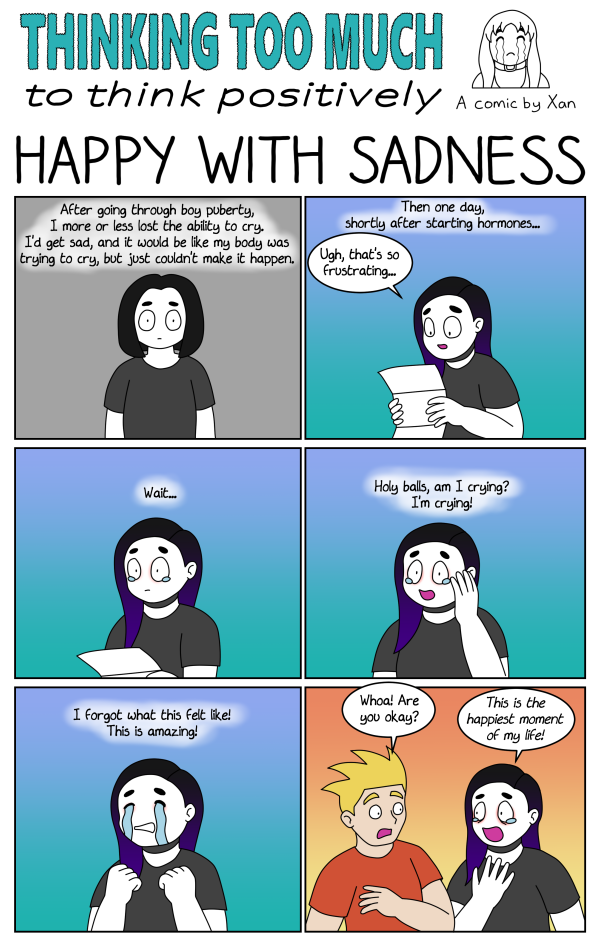 Happy With Sadness | Comics by Xan
